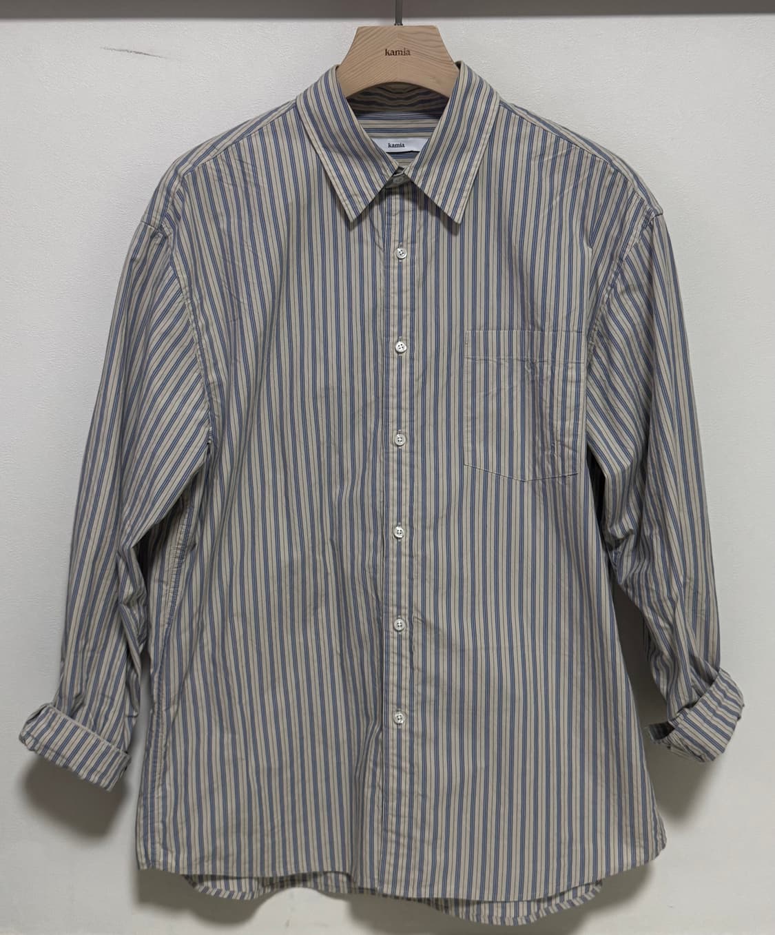 카미아 재패니즈 스트라이프 셔츠 M 상품이미지1