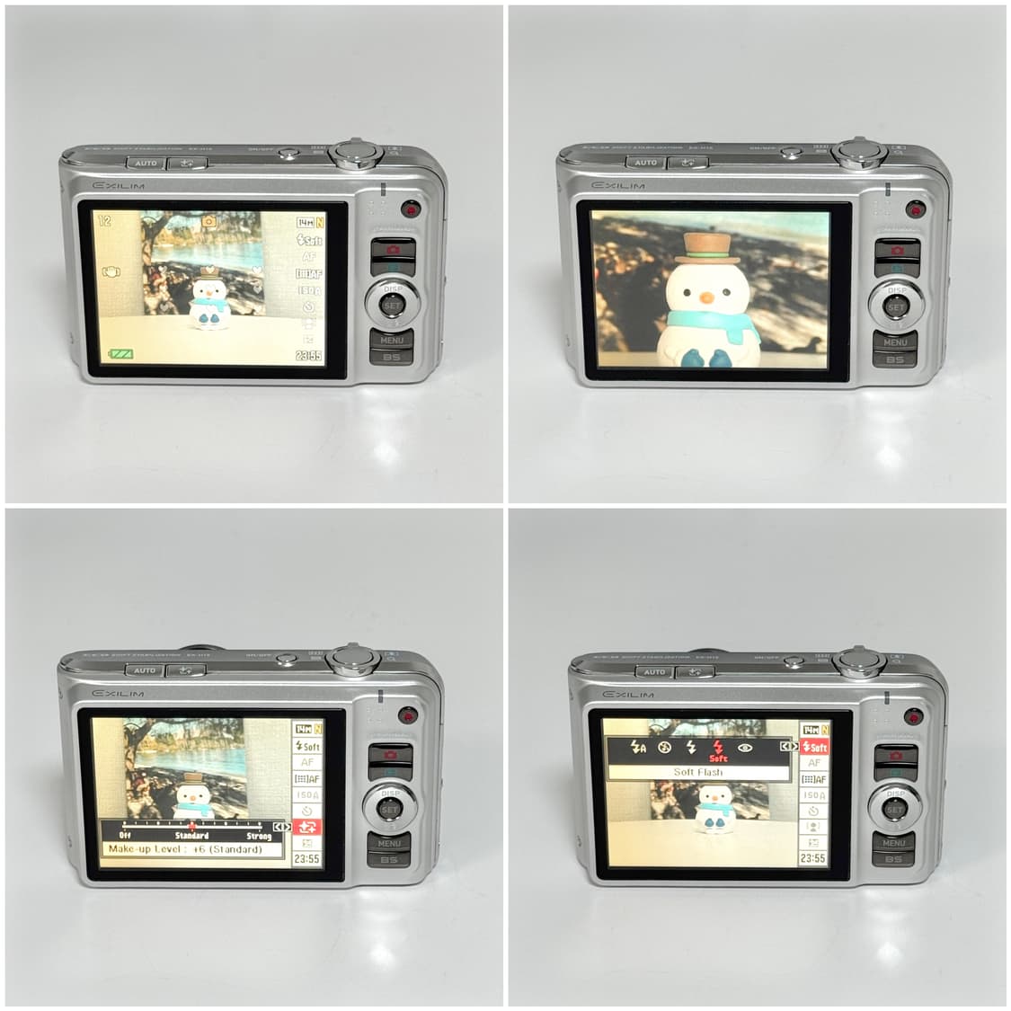 카시오 엑슬림 H15 실버 빈티지디카 상품이미지5