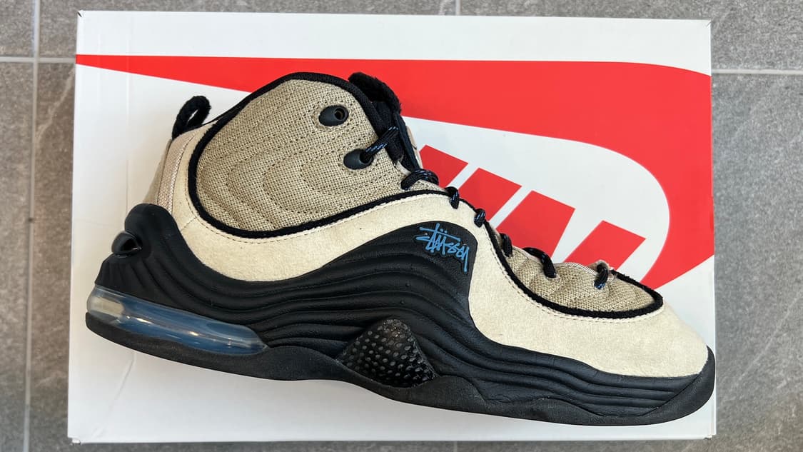 나이키 x 스투시 에어페니 2 라탄 앤 라임스톤 상품이미지6