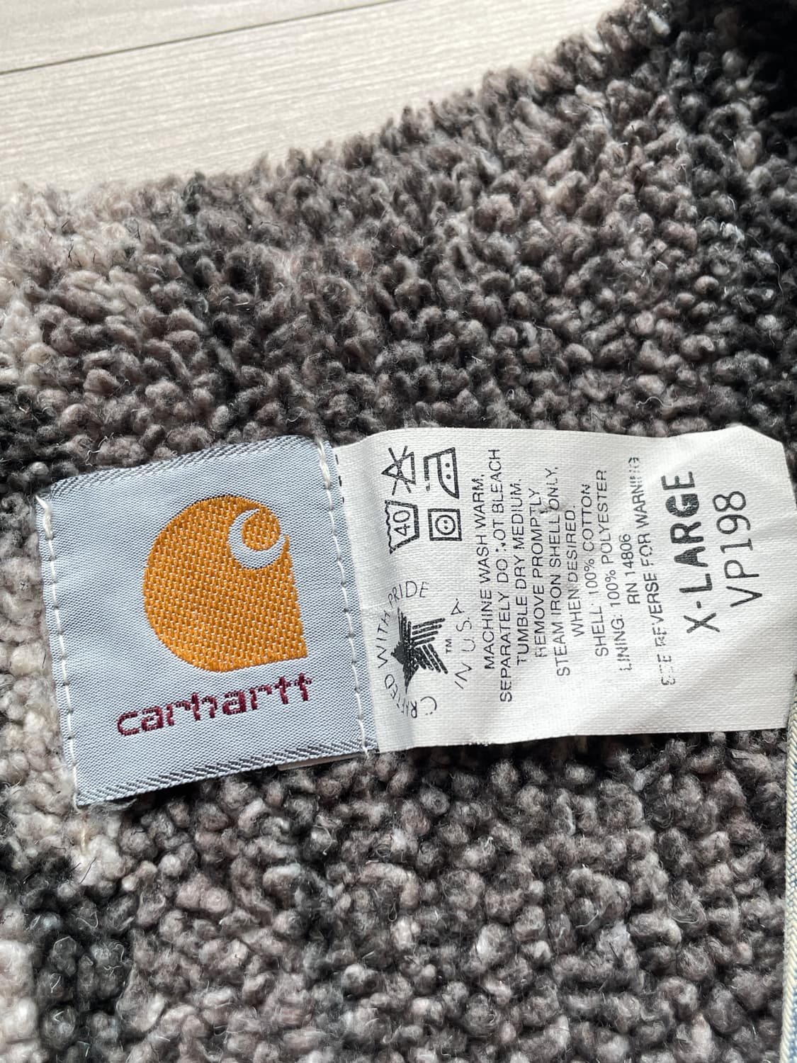 90s 칼하트 VP198 아즈텍 데님 베스트 상품이미지4