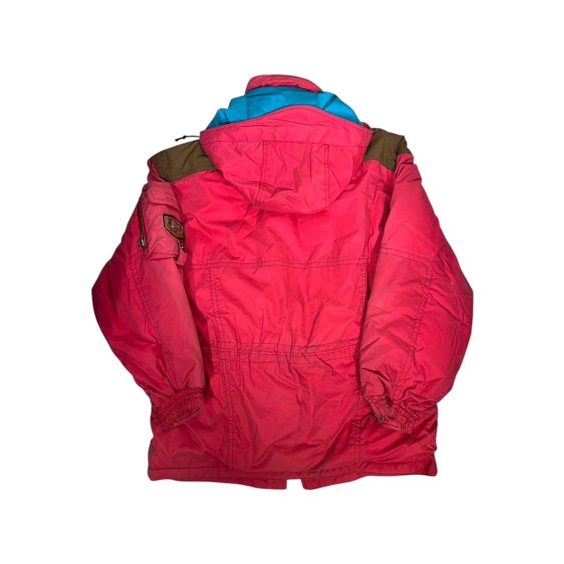 피닉스 핑크 스키 점퍼 오버핏 파카 후드 자켓 상품이미지6