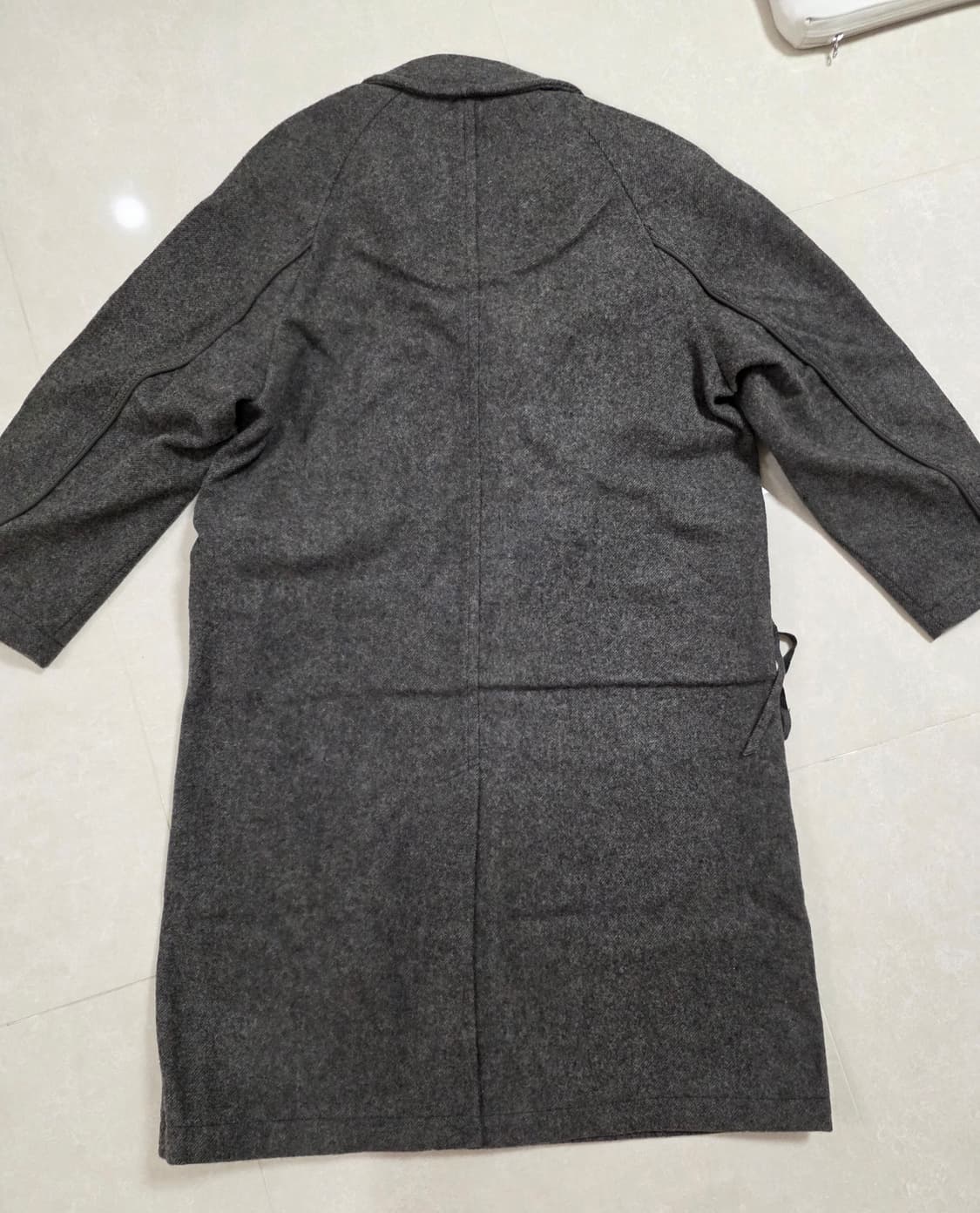 언어펙티드 piped single coat olive grey 상품이미지6