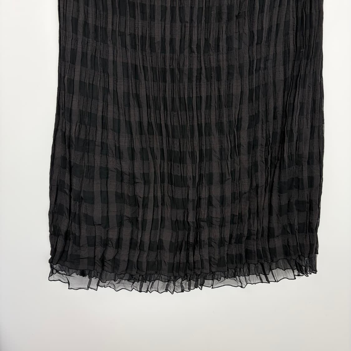 빈티지 플리츠 주름 스커트 치마 상품이미지3