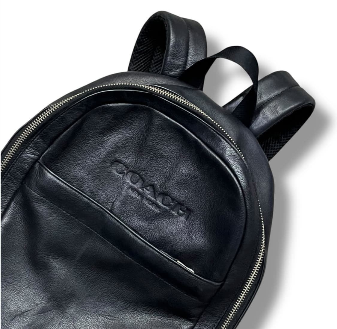 빈티지 코치 레더백팩 상품이미지4