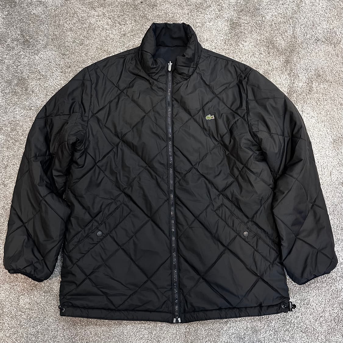 라코스테 리버서블 퀄팅 나일론 필드 자켓M-L 상품이미지1