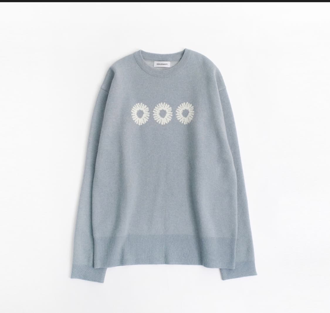 999휴머니티 eveyday logo 크루넥 니트 3 상품이미지1