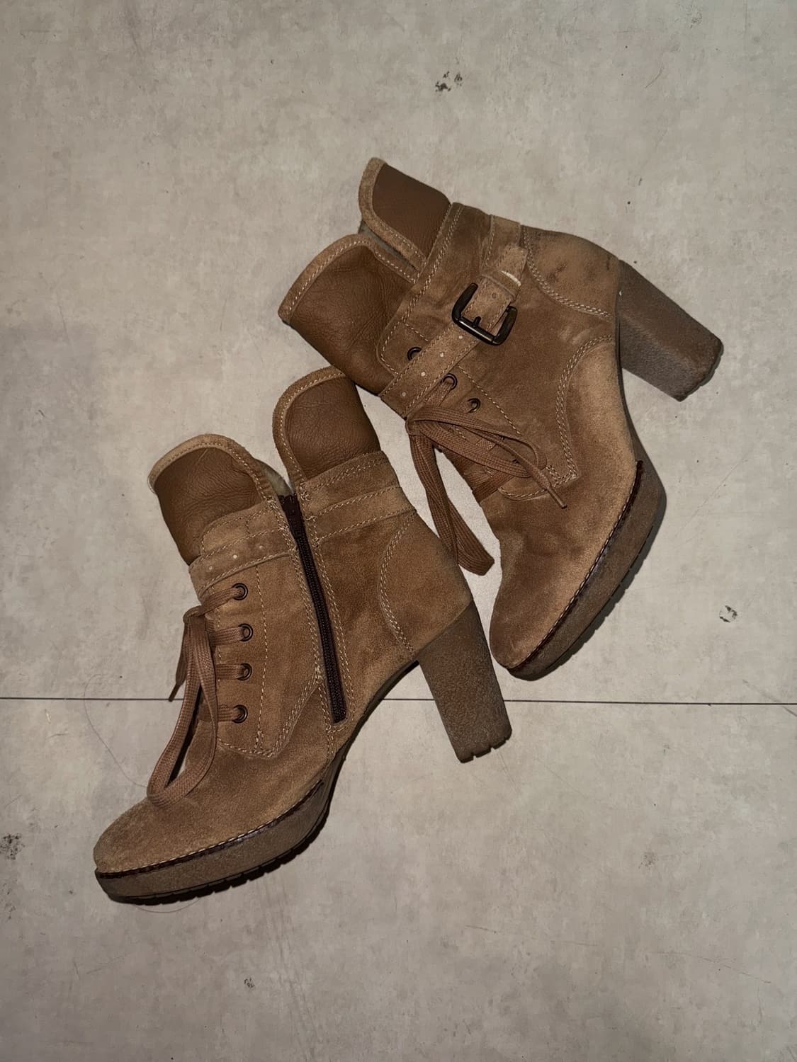 Western mood fur boots 상품이미지1