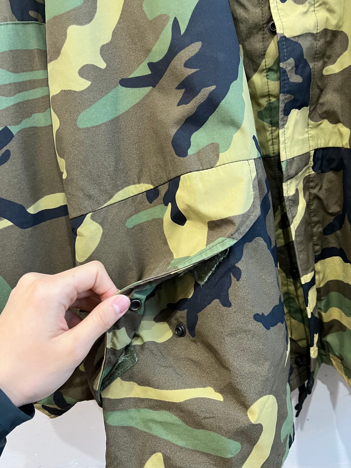 미군 ECWCS 우드랜드 카모 파카  상품이미지4