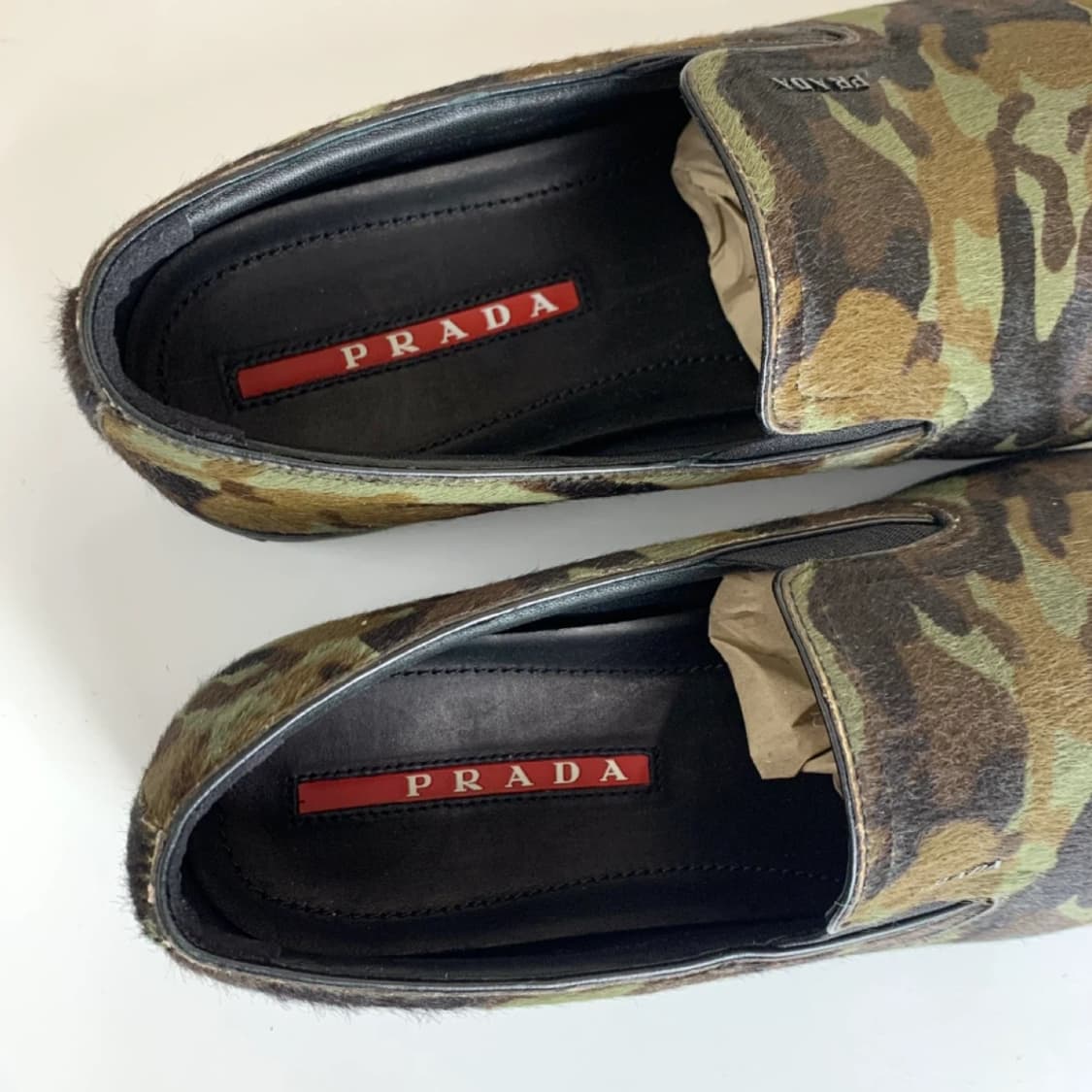 [프라다/송치] 카모플라주 패턴 슬립온 / 260 상품이미지4