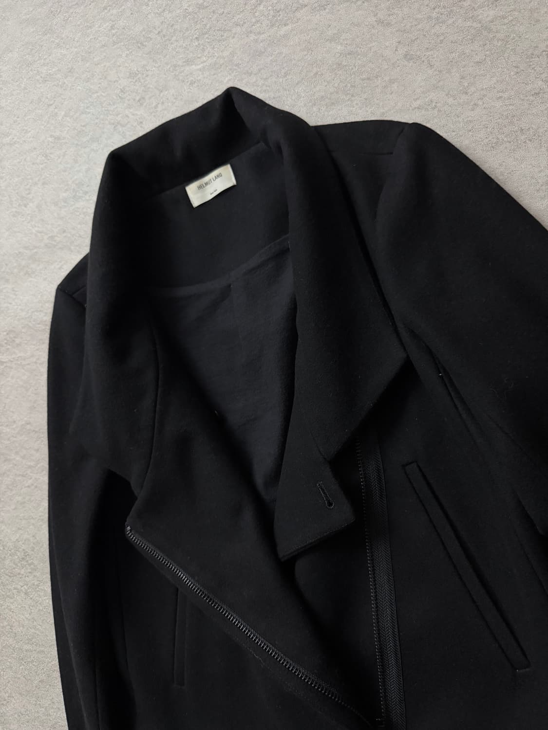 헬무트랭 비대칭 울 코트 상품이미지4