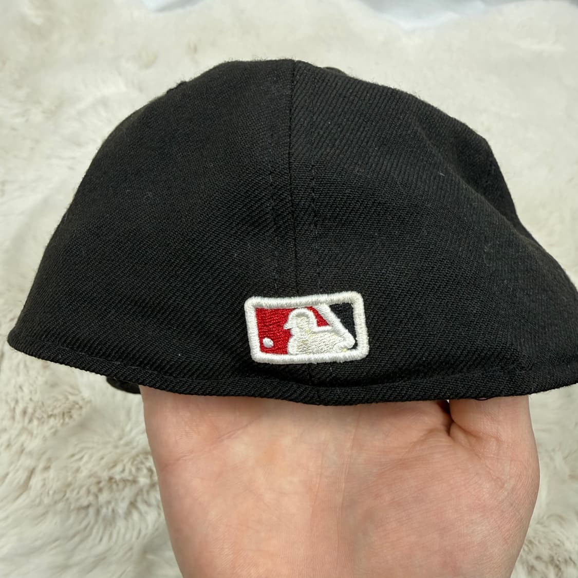 57.7cm) 뉴에라  클리블랜드 인디언스 피티드 스냅백 블랙 상품이미지4