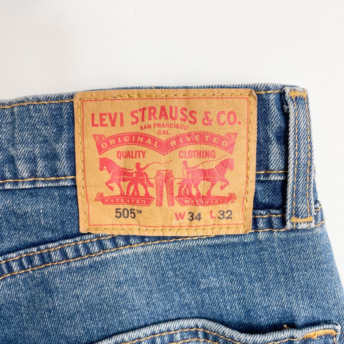 F2 리바이스 505 청바지  33사이즈 상품이미지4