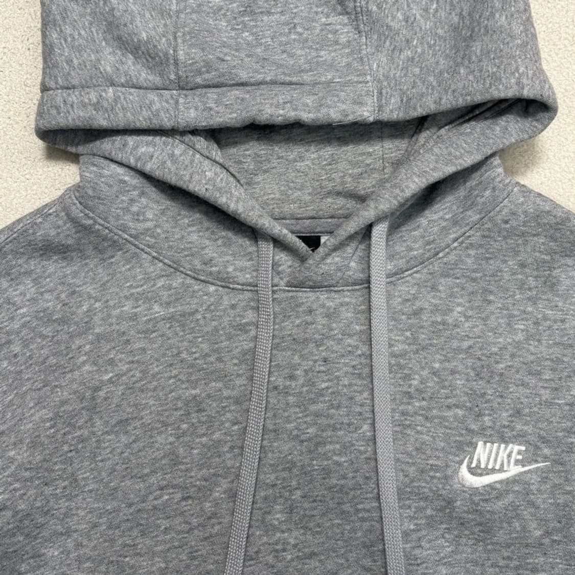 NIKE 기모 후드티 그레이 M 상품이미지5