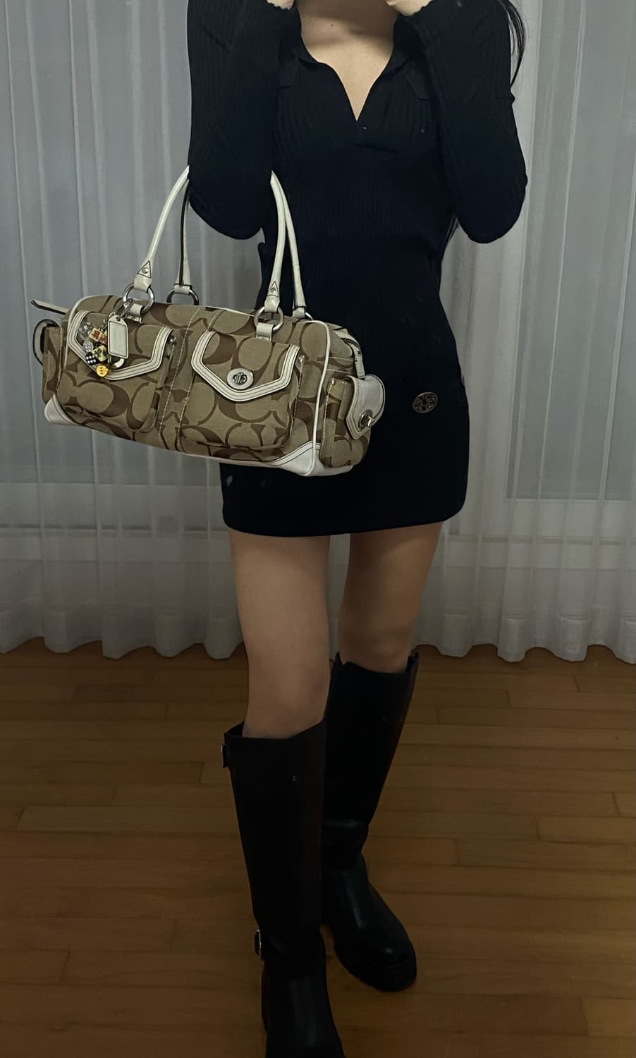 정품 코치 Legacy 시그니처 숄더백 상품이미지2