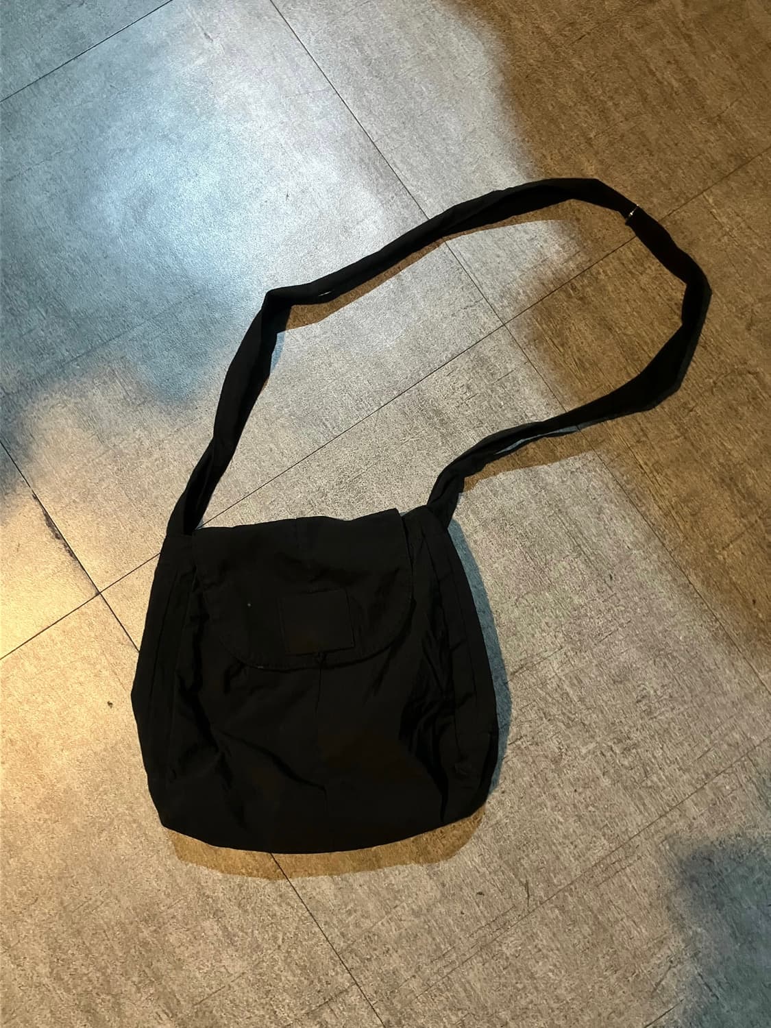 일본빈티지 yoousy 올드스쿨아메카지 모리걸너드남 포켓크로스백 상품이미지1