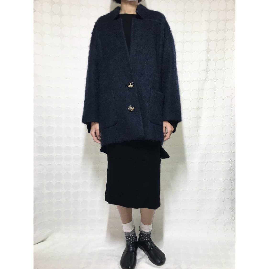 vivienne westwood 기모노 울 코트 상품이미지1