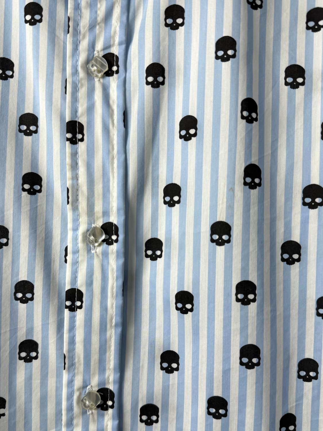 Hydrogen 스컬 스트라이프 셔츠 상품이미지5