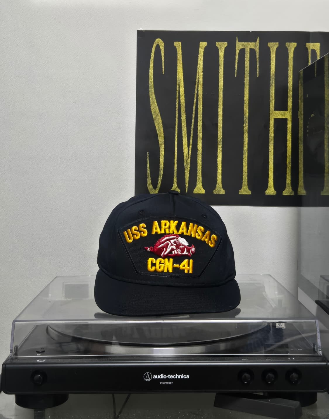 80’s Vintage USS ARKANSAS (CGN-41) Cap 상품이미지1