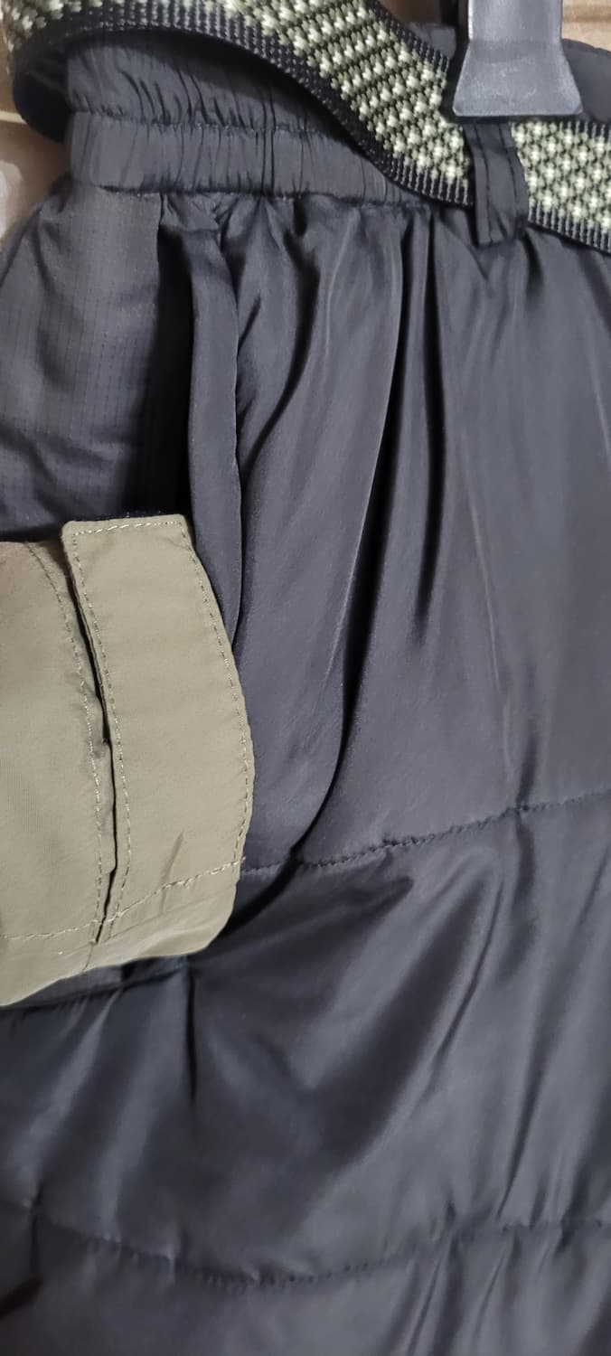 남성32~34인치) 뱅뱅 아웃도어패딩 겨울바지.작업복(벨트세트) 상품이미지4