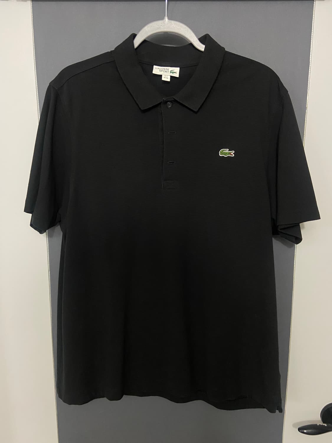 라코스테 반팔 카라티 블랙 2XL 상품이미지1
