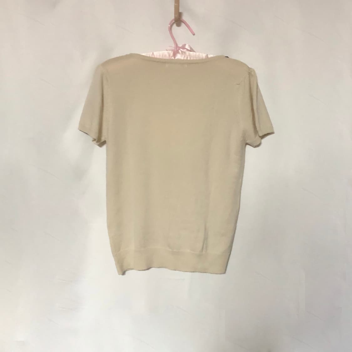 로걀 니트 탑  베이지 상품이미지8