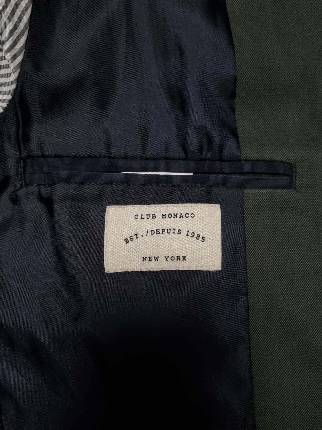 [Club Monaco] 클럽모나코 자켓 S 네이비 상품이미지3