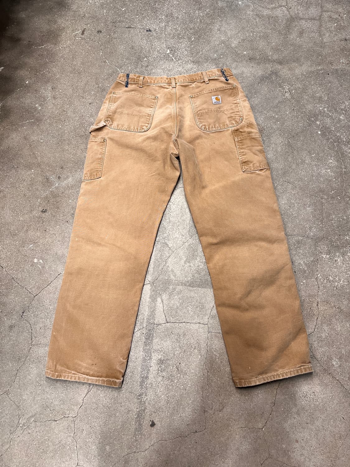 칼하트 더블니 오리지널핏 B01 BRN 상품이미지4