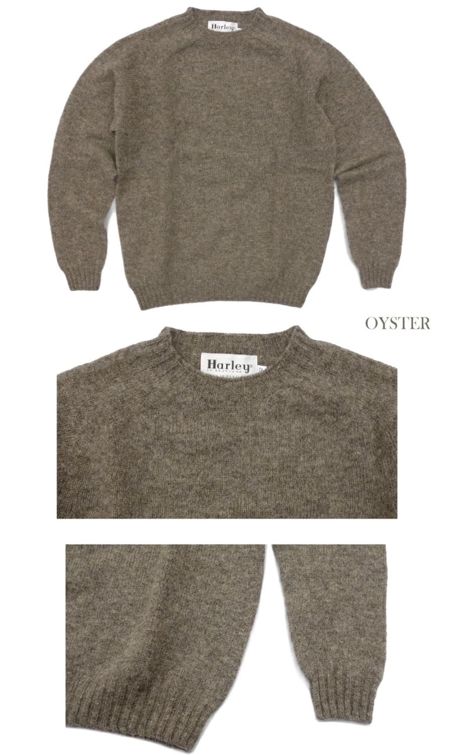 할리오브스코틀랜드 크루넥 니트 판매 상품이미지1