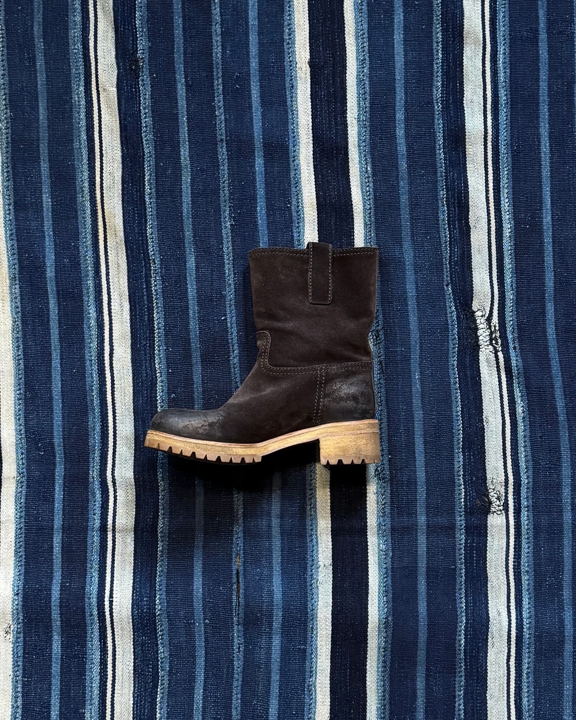 225-230 ) PRADA SPORT Waxed Suede Boots 상품이미지3