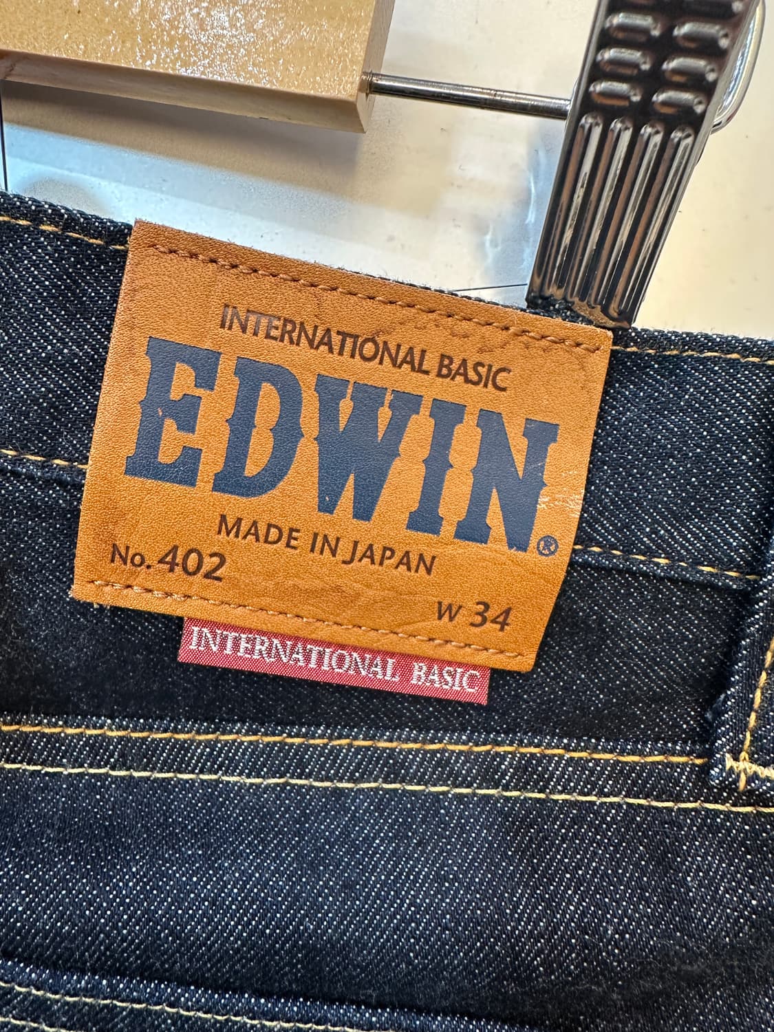 34)에드윈 JAPAN 진청 일자 데님 상품이미지3