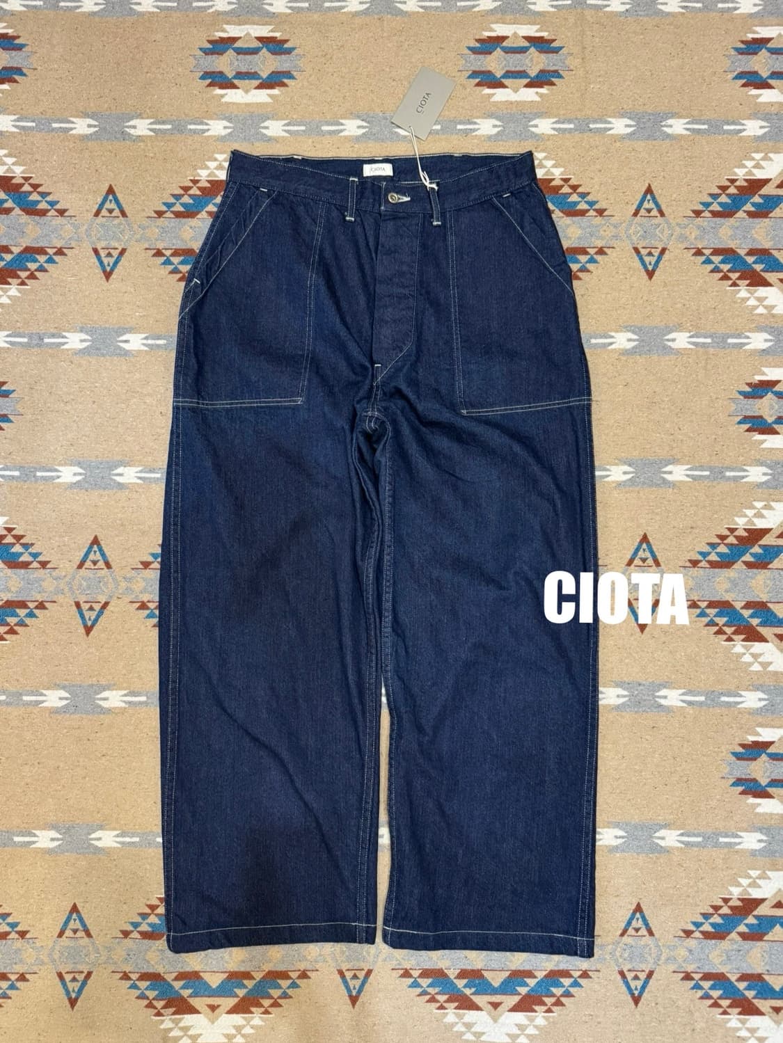 [4][30] 시오타 베이커 팬츠 원워시  상품이미지1