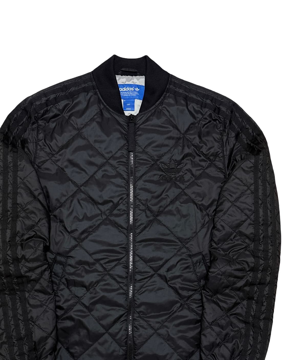 아디다스 SST 삼선 블랙 퀼팅 점퍼 상품이미지2