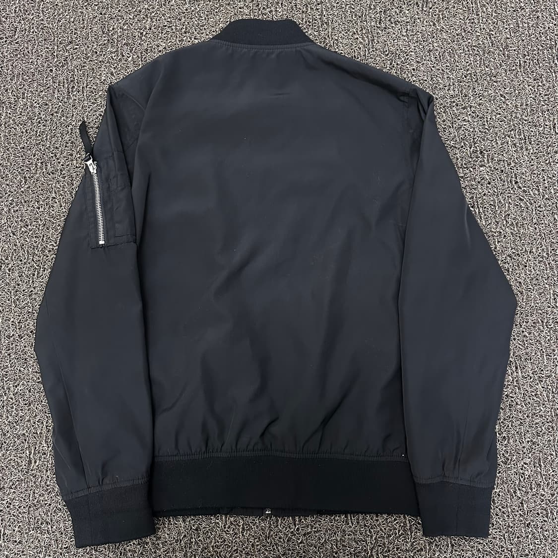 GUESS 게스 봄버 바람막이 점퍼 자켓 블랙 M 상품이미지5