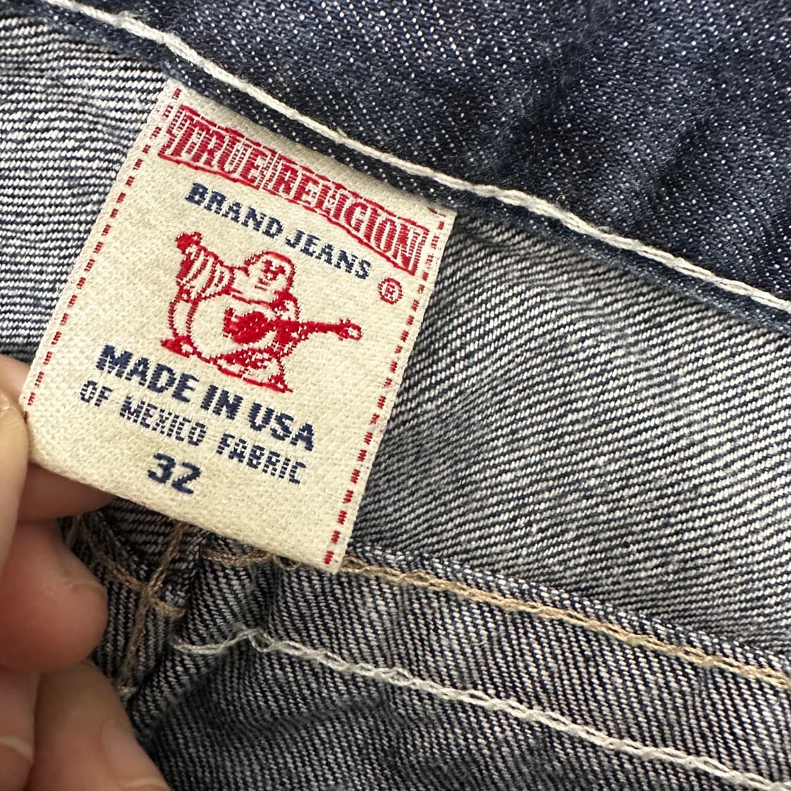 트루릴리젼 데님 청바지 팬츠 32인치 상품이미지3