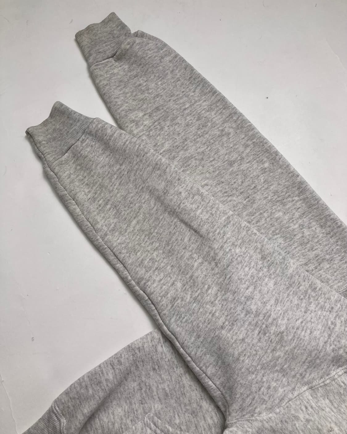 90s Russell Zip Up Hoodie (heather grey) 상품이미지9