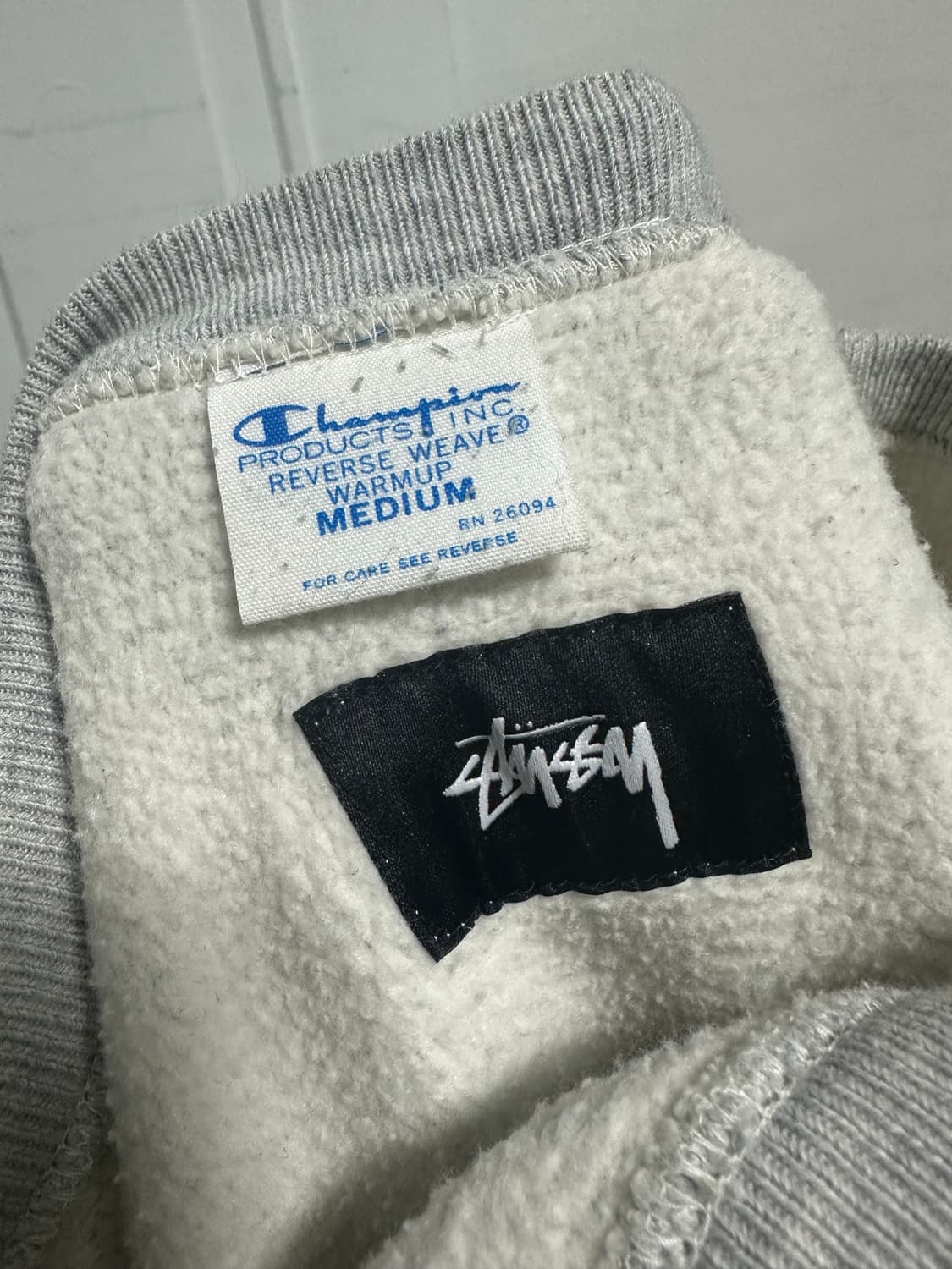 스투시 챔피온 리버스위브 맨투맨 상품이미지5