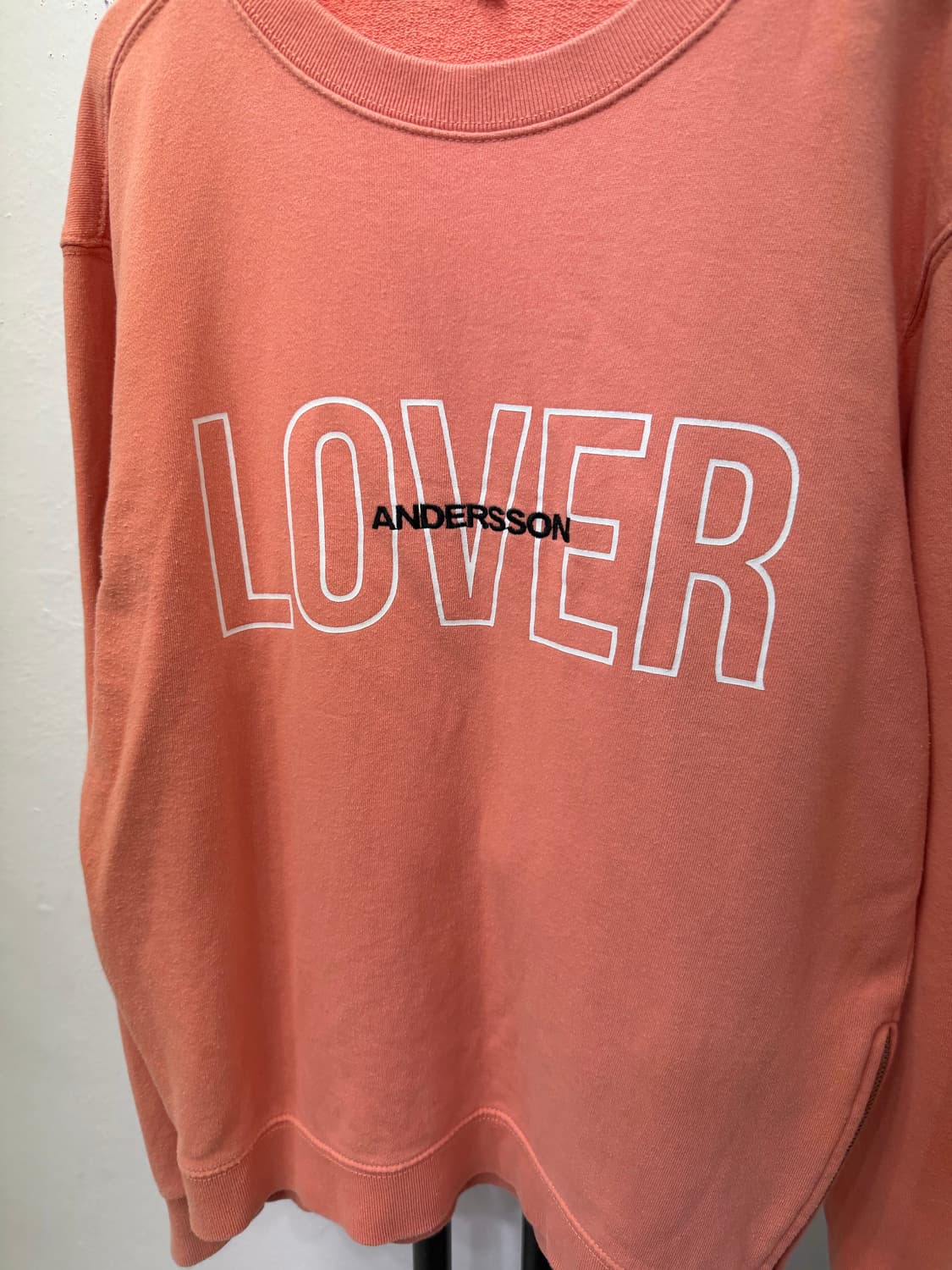 정품) 앤더슨벨 여성 LOVER 스웨트셔츠 S 상품이미지3