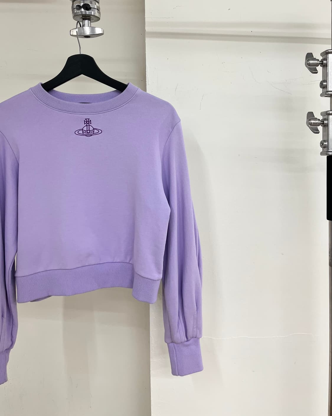 비비안웨스트우드 라벤더 코튼 크루넥 스웻셔츠 상품이미지4