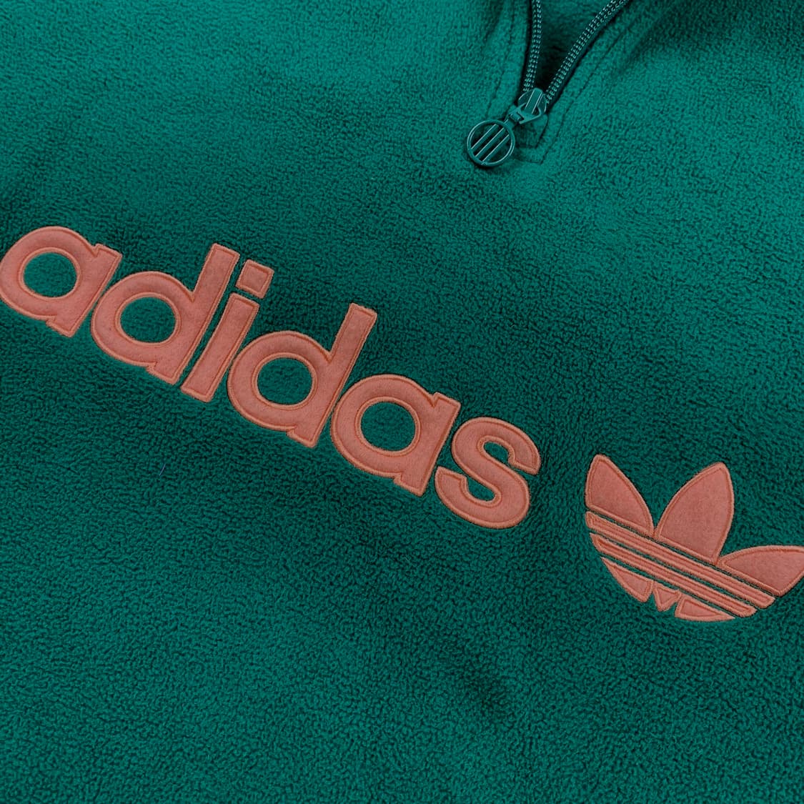 아디다스 오리지날 자수로고 하프집업 플리스 상품이미지3