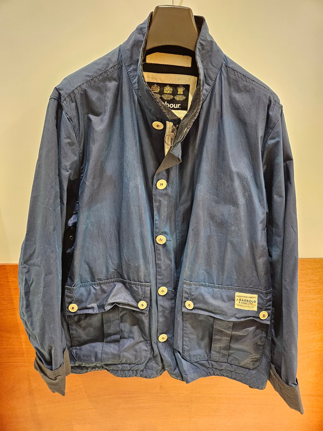 바버 라이트웨이트 왁스자켓L 상품이미지1