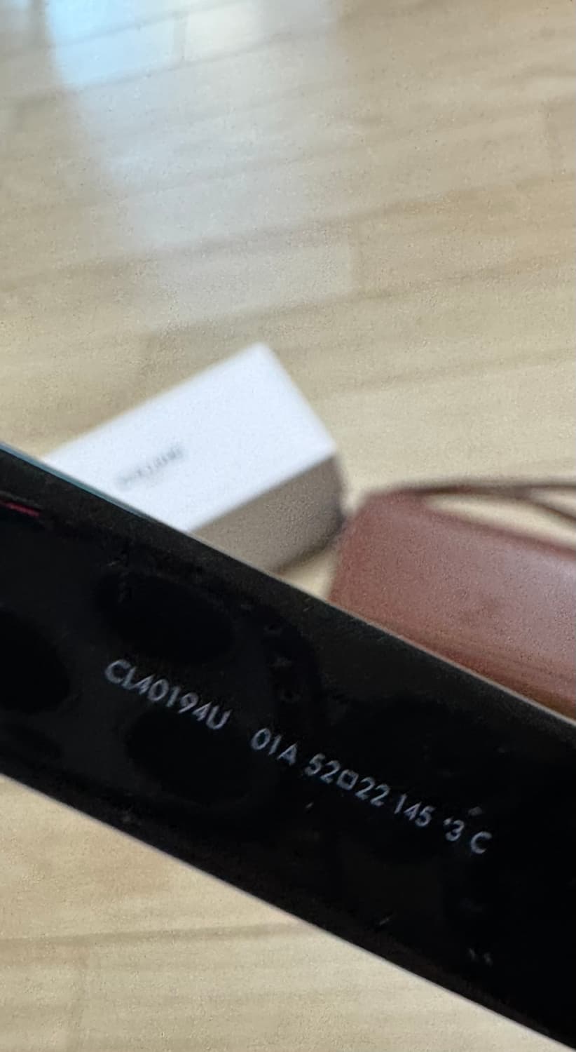 셀린느 트리옹프 선글라스 CL40194U 블랙 상품이미지3