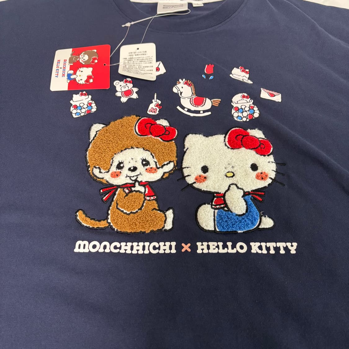 돈키호테 한정 몬치치 키티 반팔 티셔츠 상품이미지2