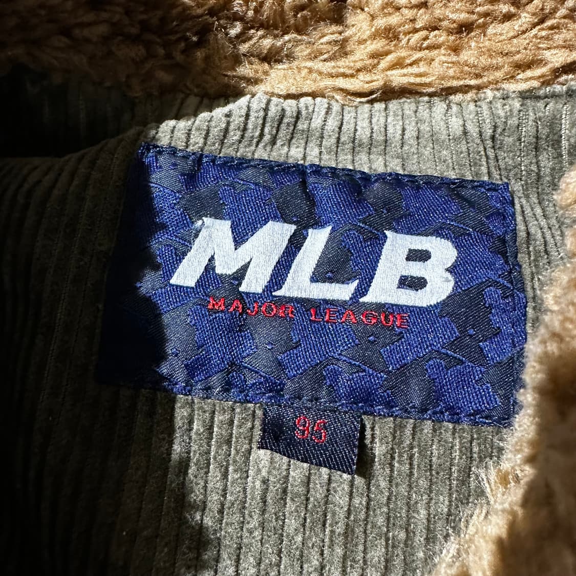 MLB 샌프란시스코 코듀로이 골덴 기모 자켓 상품이미지6