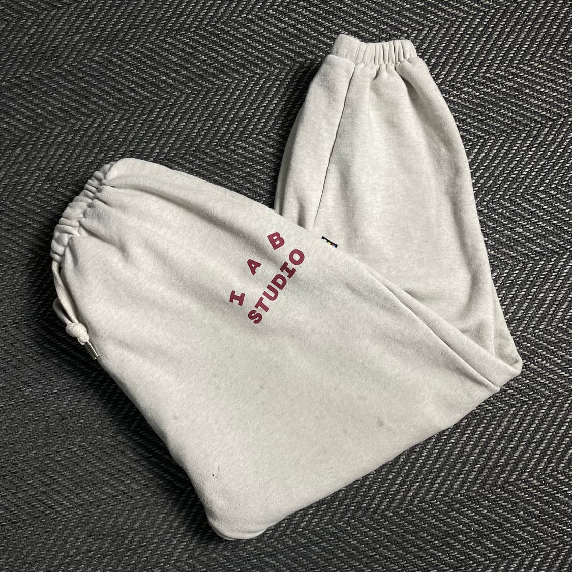 아이앱스튜디오 우먼스 스웻 트레이닝 조거팬츠 오트밀y 4925 상품이미지1