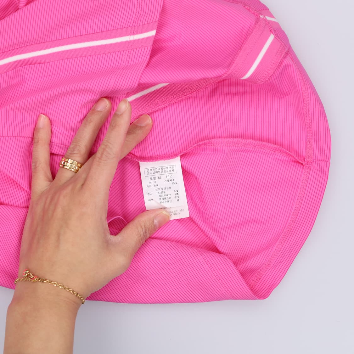 85 새상품 까스텔바작 민소매 0309H1 상품이미지4