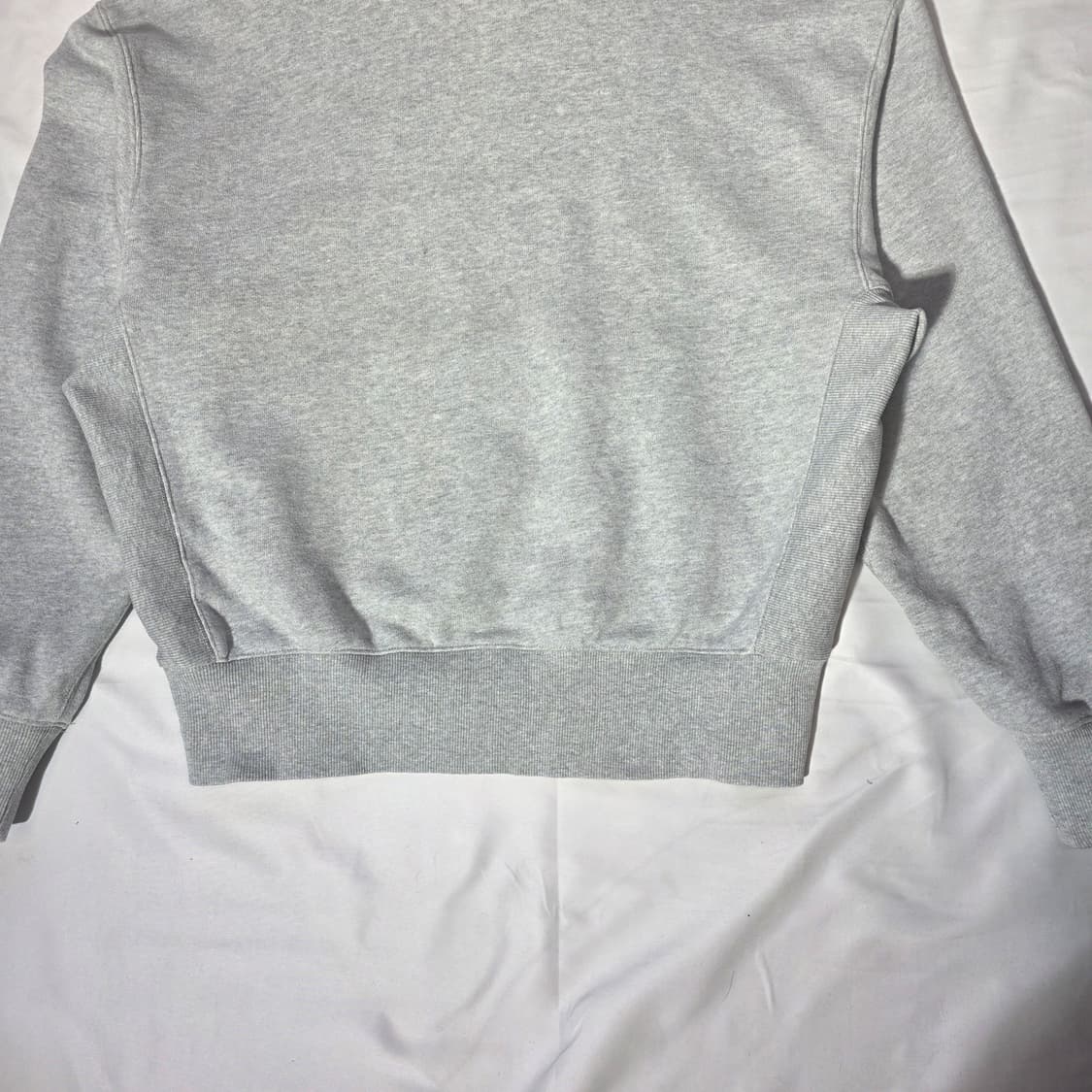 [L]퓨마x아미 로고 그레이 후드티 상품이미지8