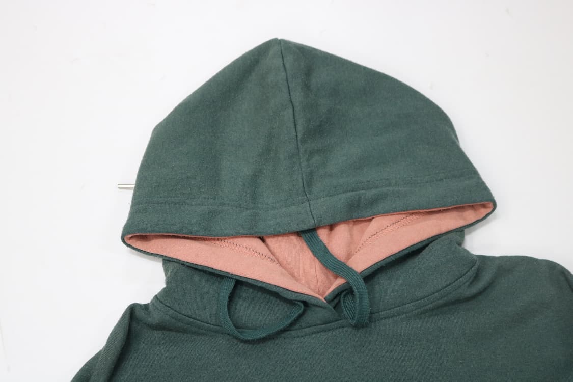 Converse 컨버스 올스타 빅로고 다크그린 기모 후드티 (LL) 상품이미지4