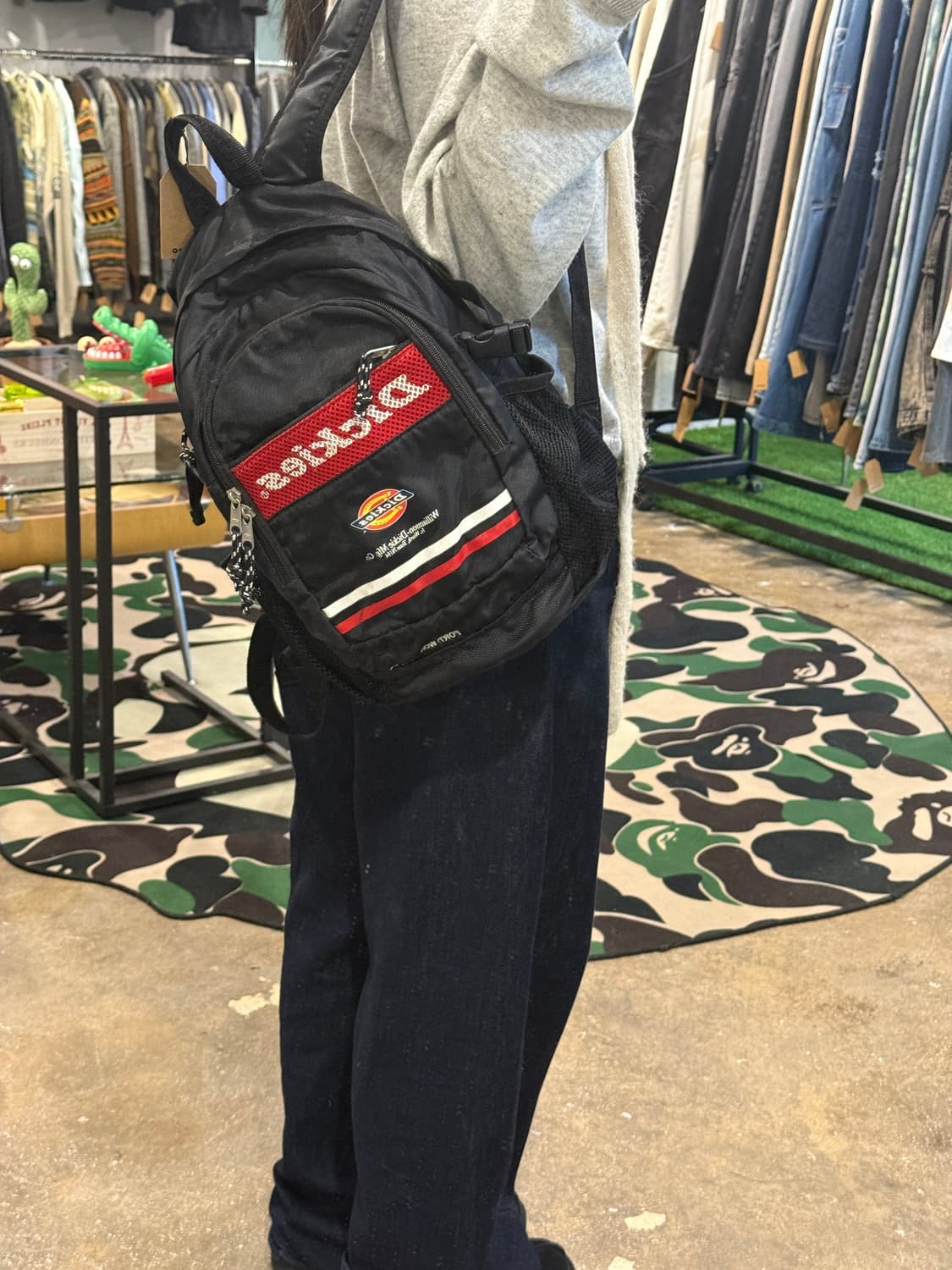 디키즈 메쉬 포켓 미니 백팩 상품이미지6