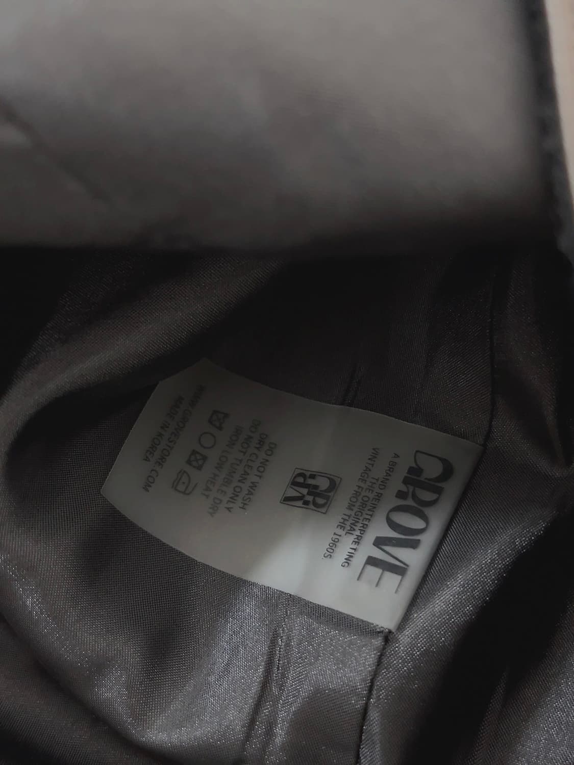 그로브 울 체크 미니 원피스 상품이미지6