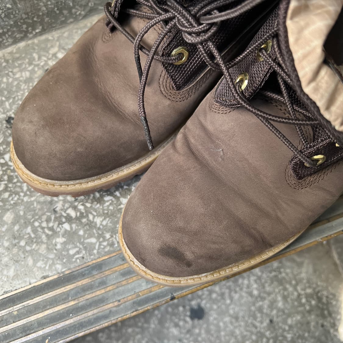 팀버랜드 어센틱스 테디 플리스 워터프루프 폴드다운 부츠 상품이미지8